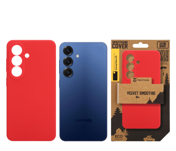 Tactical Velvet Smoothie Kryt pro Samsung Galaxy S26 Chilli - 1514507 - zdjęcie 4